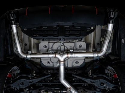 AWE Tuning 22-26 Hyundai Elantra N Track Edition Cat-Back Exhaust - Diamond Black Tips