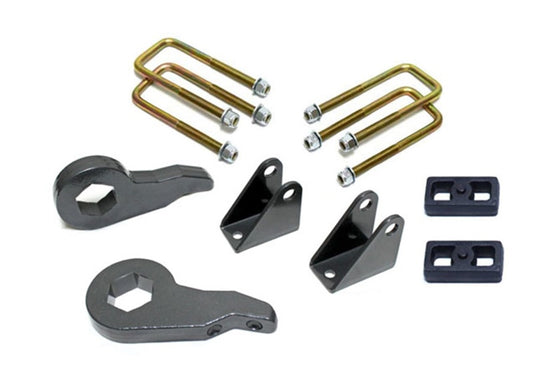 MaxTrac 01-10 GM 1500HD/2500HD/3500HD 2WD/4WD 8 Lug 2.5in/1in Torsion Key Lift Kit