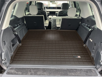 WeatherTech 25-26 Ford Expedition Trunk Cargo Liners - Cocoa
