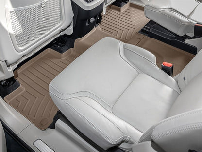 WeatherTech 2020 Volvo XC90 2nd row Rear FloorLiner HP - Tan