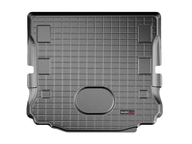 WeatherTech 2015+ Jeep Wrangler Cargo Liner - Black (Works w/Alpine Premium 9-Speakers)