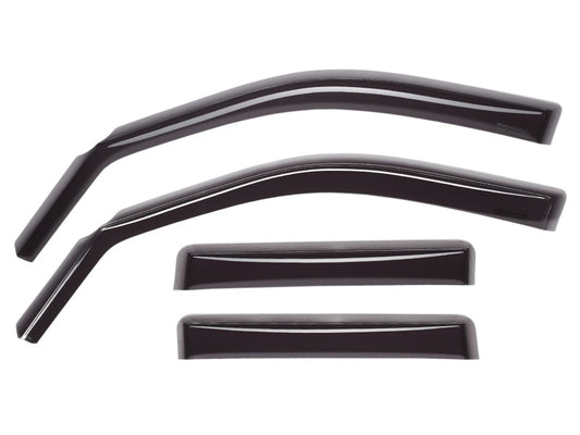 WeatherTech 20-23 Toyota Highlander (Incl. Hybrid) Front & Rear Side Window Deflectors - Dark Tint