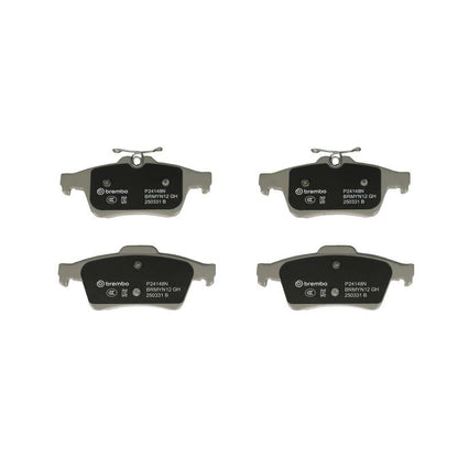 Brembo OE 07-13 Volvo C30/06-13 C70/04-11 S40/05-11 V50 PRIME Ceramic Brake Pad - Rear