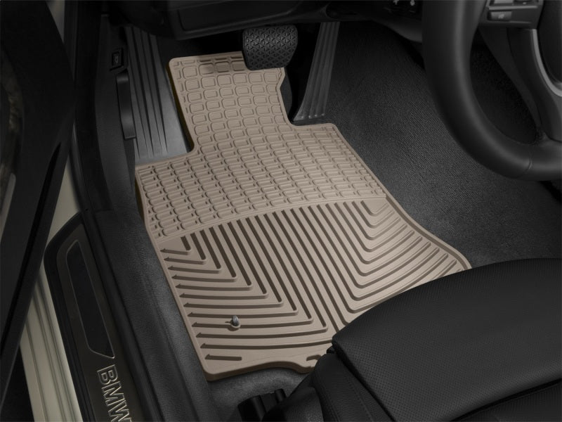 WeatherTech 2014+ Nissan Rogue (Also Fits Hybrid) Front Rubber Mats - Tan