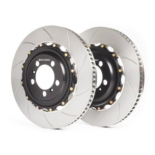 GiroDisc 2024+ Ford Mustang S650 (w/4-Pot Brembo) Slotted Rear Rotors