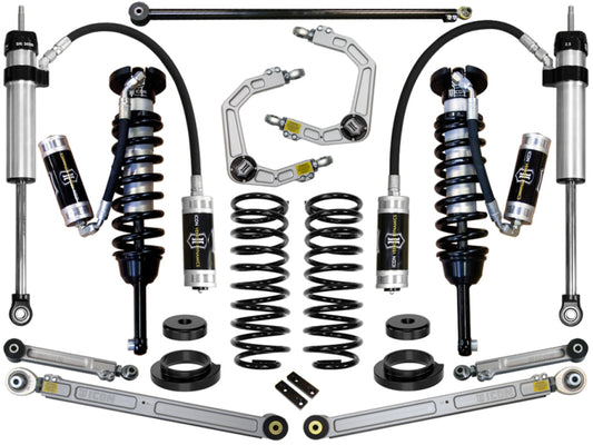 ICON 03-09 Gx470 0-3.5in Stage 6 Suspension System w/ Billet Uca