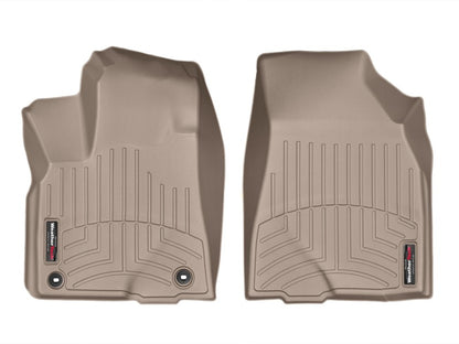 WeatherTech 2014+ Toyota Highlander Front FloorLiner - Tan