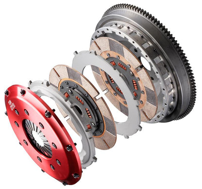 OS Giken Toyota CELICA / MR-2 SW20 STR Series Twin Plate w/Soft Diaphragm Clutch