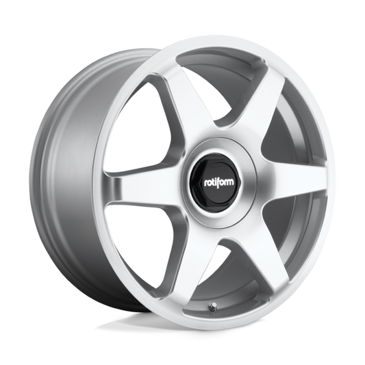 Rotiform R114 SIX Wheel 18x8.5 Blank 45 Offset - Gloss Silver