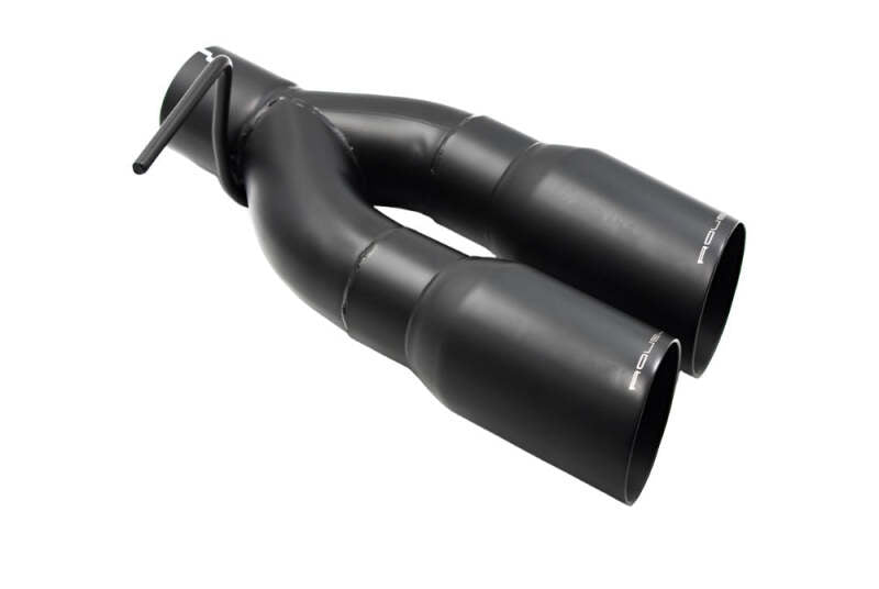 Roush 21-24 Ford F-150 5.0L 4in Black Exhaust Y Tip Kit