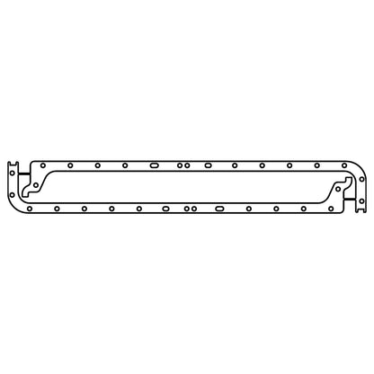 Cometic Jaguar XK6 .060in AFM Oil Pan Gasket Set - Side Rails Only