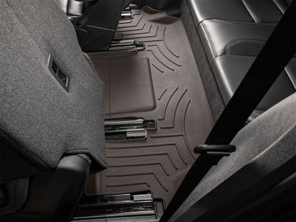 WeatherTech 20-26 Lincoln Aviator 2nd Row Rear FloorLiner HP - Cocoa