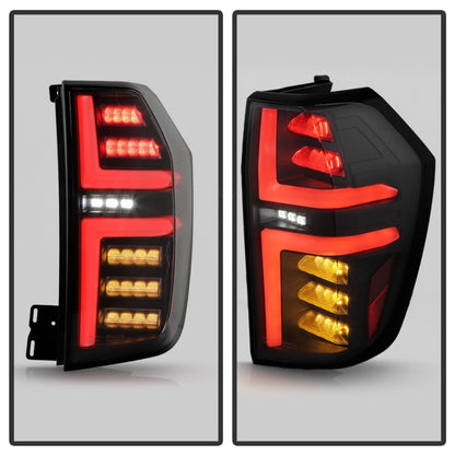 Spyder 21-23 Chevy Tahoe/Suburban (Halogen Only) LED Tail Lights - Blk (ALT-YD-CSUB21HAL-GR-BK)