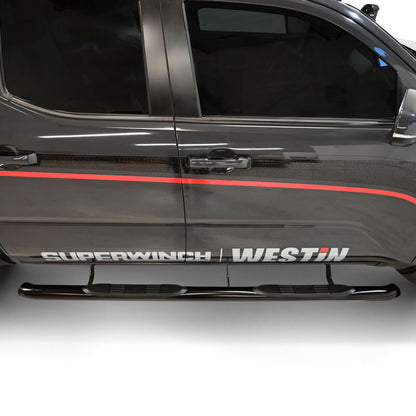 Westin 2024 Toyota Tacoma E-Series 3 Nerf Step Bars - Black