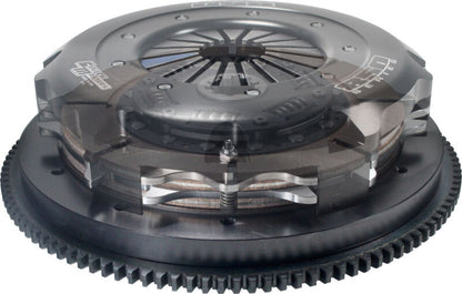 Clutch Masters 01-07 Mitsubishi Lancer Evo 850 Street Twin Disc Clutch Kit w/Aluminum Flywheel