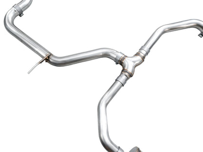 AWE Tuning 22-25 Volkswagen Jetta GLI Track Edition Exhaust - Diamond Black Tips