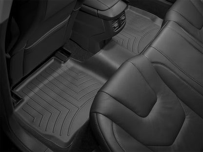 WeatherTech 13+ Hyundai Santa Fe Rear FloorLiner - Black