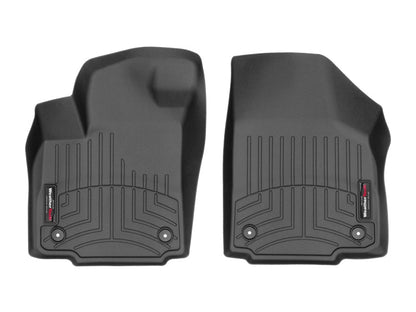 WeatherTech 2012+ Dodge Ram 1500/2500/3500 (Reg/Quad Cab) Vinyl Front FloorLiner - Black (AT Only)