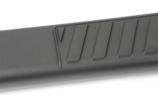 Dee Zee 99-23 Chevrolet/GMC/Dodge/Ford Full Size Truck Tubes - 6In Oval - Black Steel (ExtCab)