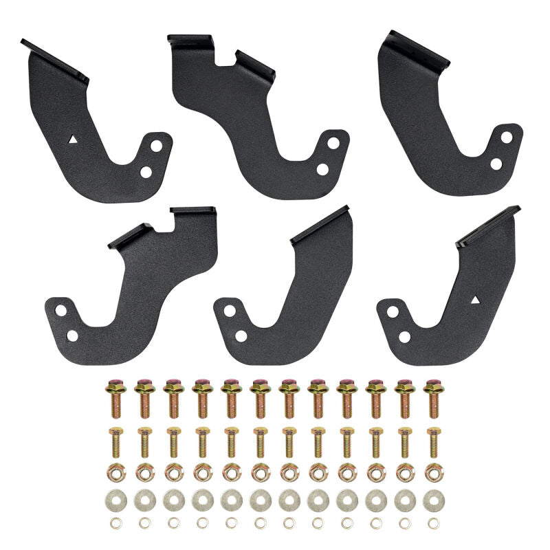 Westin 24-26 Toyota Land Cruiser Outlaw Drop Nerf Step Bars Textured Black
