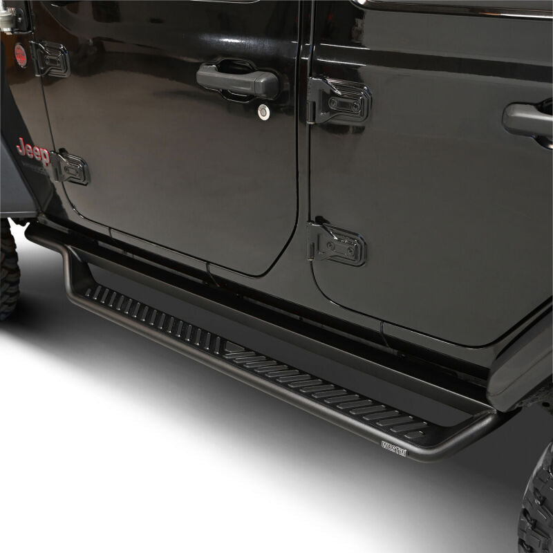 Westin 18-26 Jeep Wrangler 4dr Outlaw Drop Running Boards - Tex. Blk