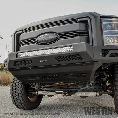Westin 2011-2016 Ford F-250/350/450/550 Super Duty Pro-Mod Front Bumper - Textured Black