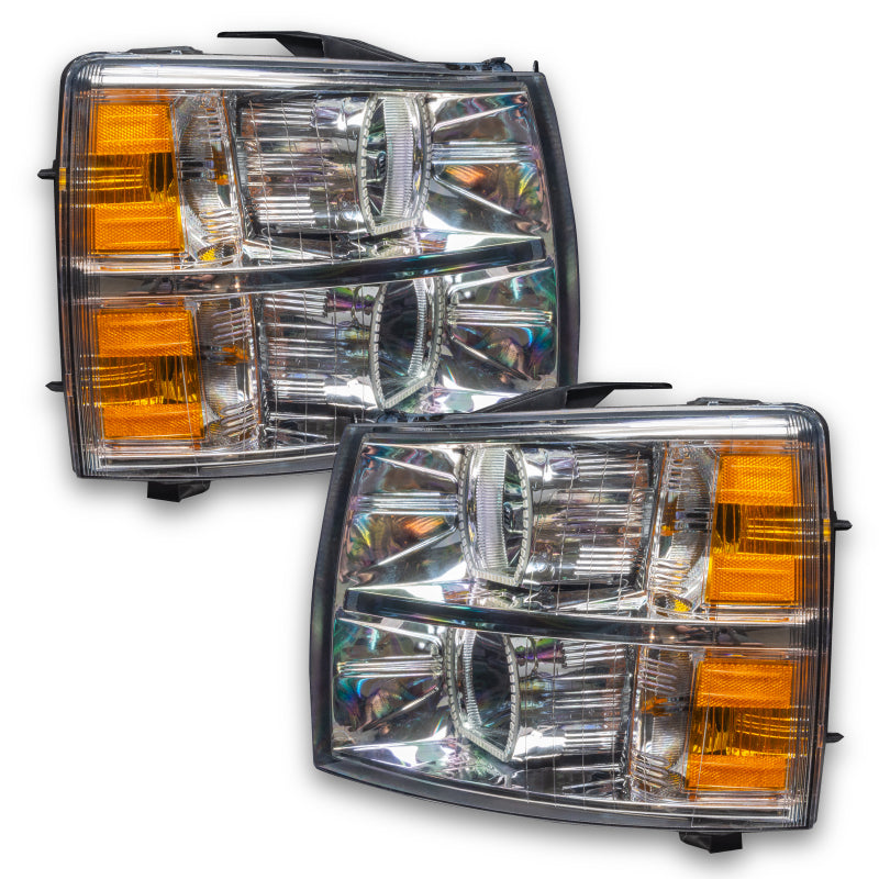 Oracle 07-13 Chevrolet Silverado SMD HL - Square - ColorSHIFT w/ BC1 Controller