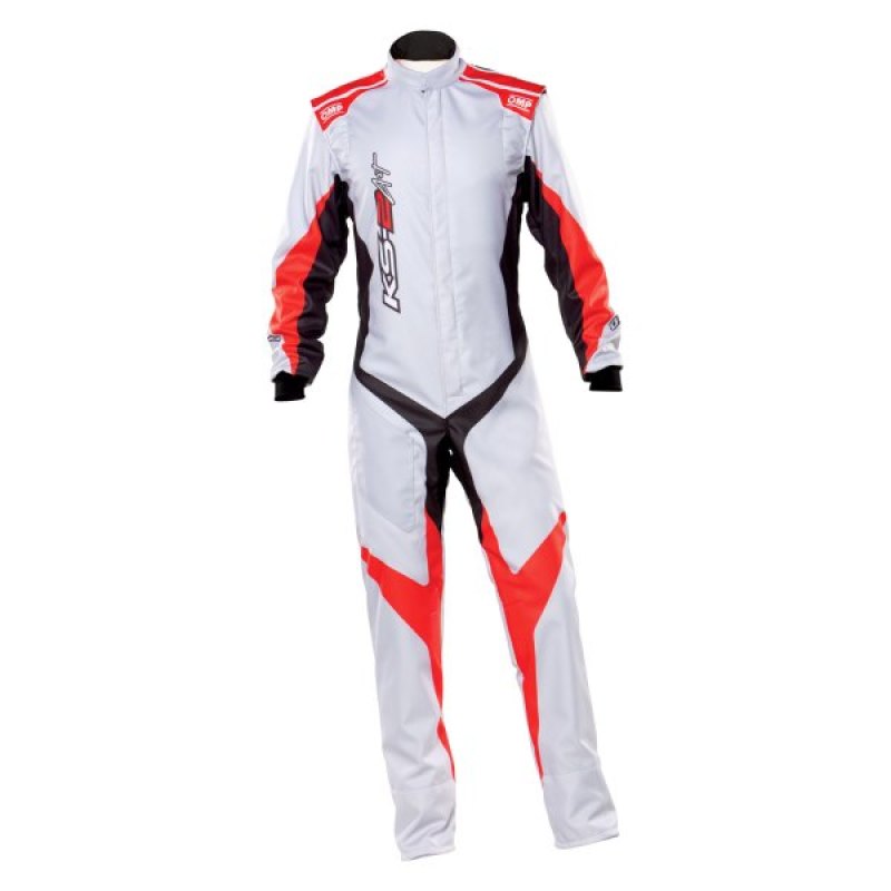 OMP KS-2 Art Suit Silver/Red - Size 44