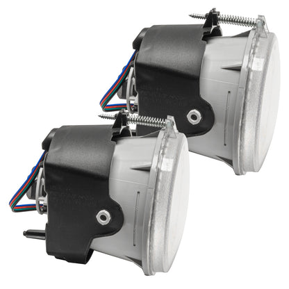 Oracle 05-10 Chrysler 300C Pre-assembled Halo Fog Lights  - Red