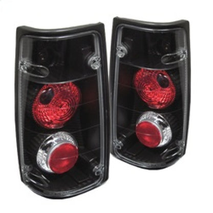 Spyder Isuzu Rodeo 91-97/Isuzu Amigo 89-94 Euro Style Tail Lights Black ALT-YD-IR91-BK