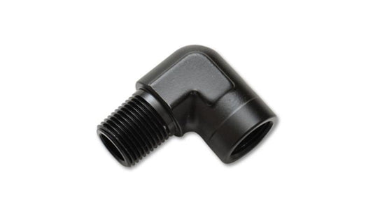 Vibrant - 1/8in NPT Female to Male 90 Degree Pipe Adapter Fitting