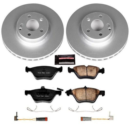 Power Stop 04-05 Mercedes-Benz E320 Front Z23 Evolution Sport Coated Brake Kit