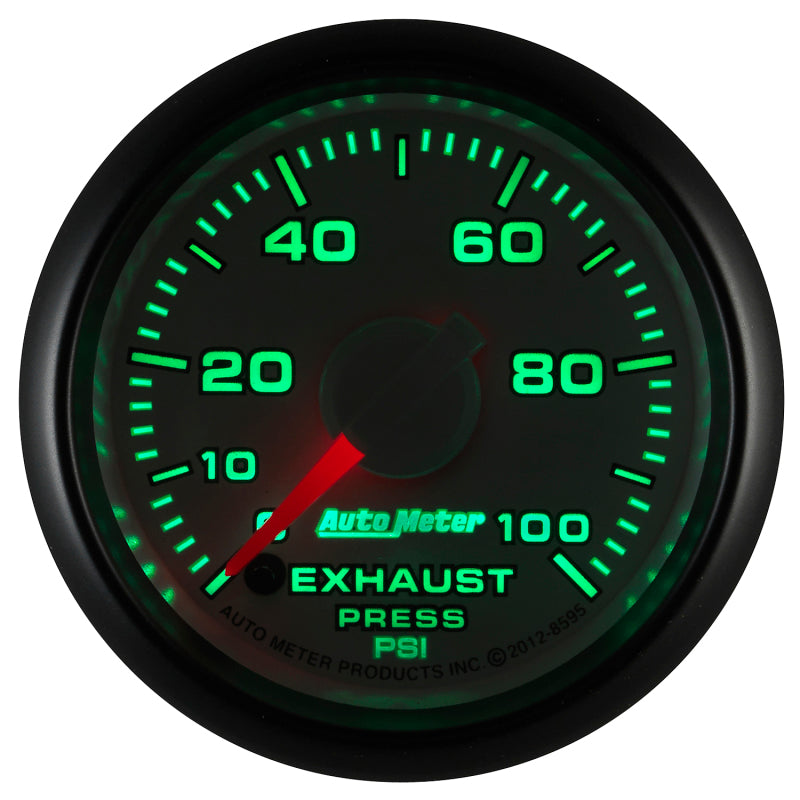 Autometer Factory Match Exhaust Pressure Gauge 2-1/16in 0-100 PSI FSE Dodge