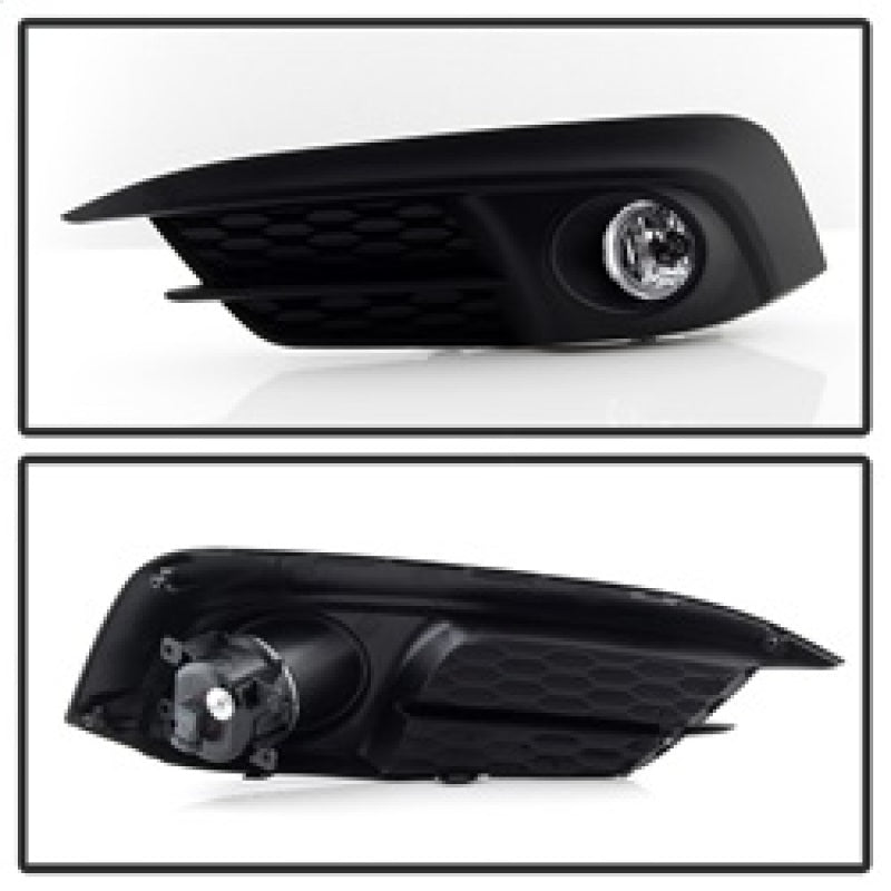 Spyder Honda Civic 2016-2017 2Dr/Coupe OEM Fog Light W/Switch- Clear FL-HC2016-2D-C