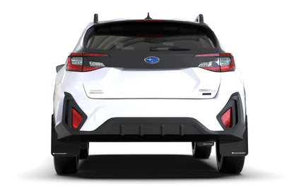 Rally Armor 24-26 Subaru Crosstrek Black UR Mud Flap Red Logo