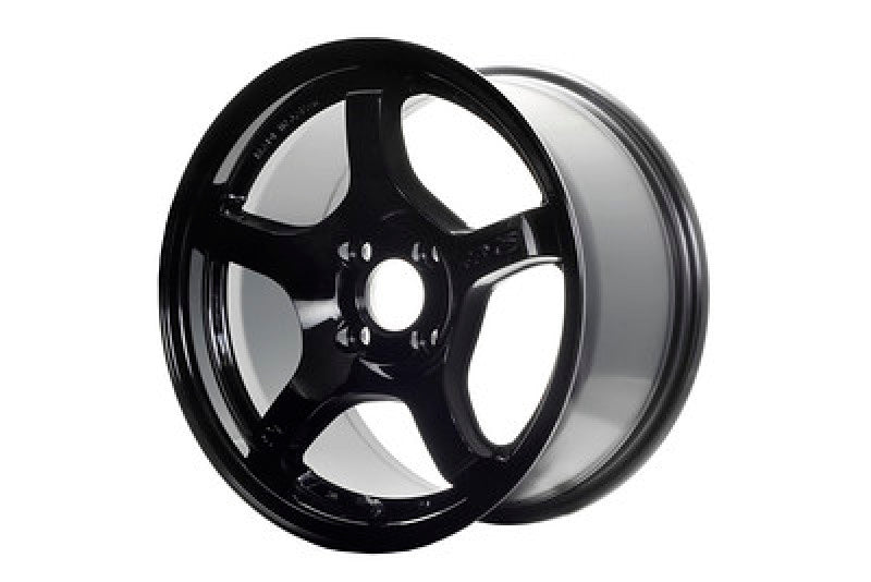 Gram Lights 57CR 19x8.5 +35 5x112 Glossy Black Wheel
