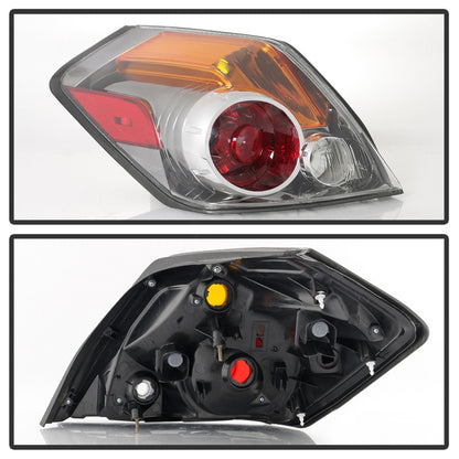 Xtune Nissan Altima Sedan & Hybrid 07-12 Driver Side Tail Lights - OEM Left ALT-JH-NA07-4D-OE-L