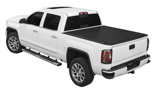 Access LOMAX Tri-Fold Cover 2020+ Chev/GMC Full Size 2500 3500 6ft 8in Standard Bed - Matte Black