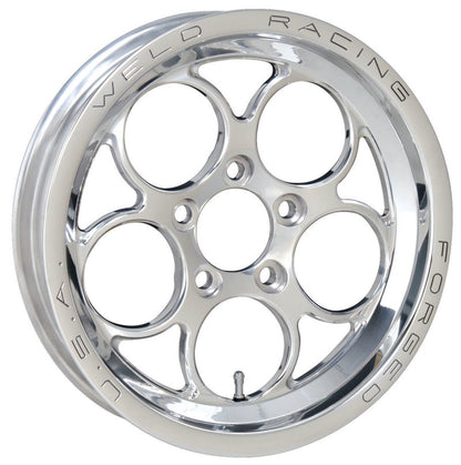 Weld Magnum 1-Piece 15x3.5 / 5x4.75 BP / 2.25in. BS Polished Wheel - Non-Beadlock