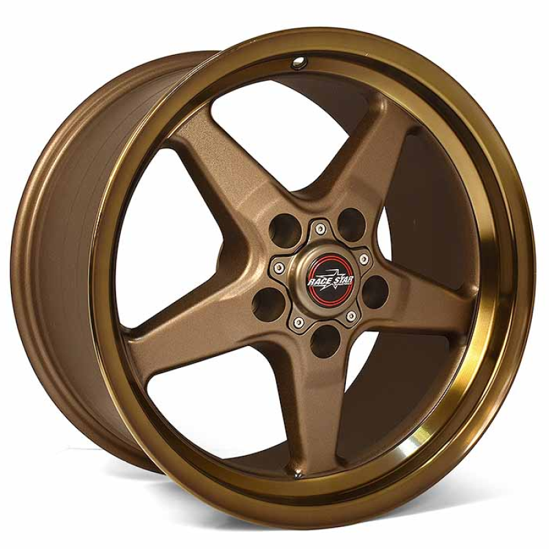 Race Star 92 Drag Star 17x9.50 5x4.50bc 6.88bs Bronze Wheel