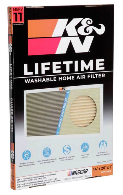 K&N HVAC Filter - 14 x 20 x 1