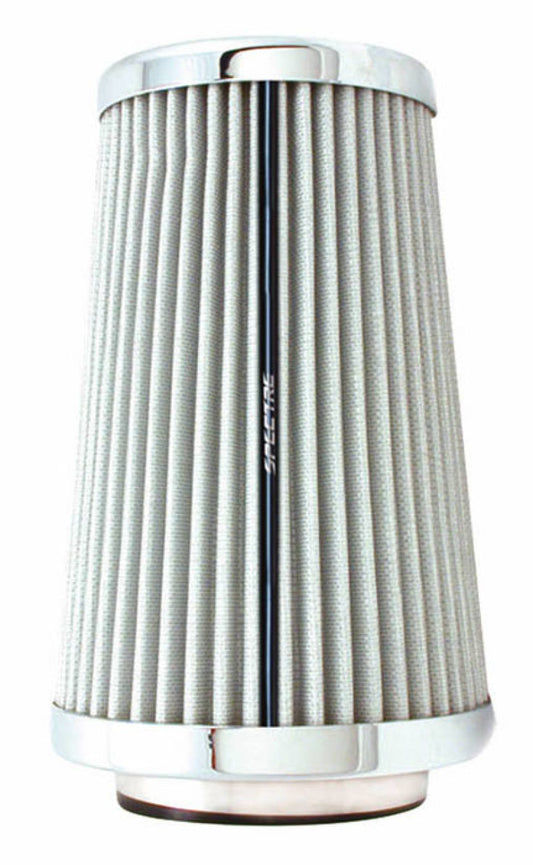 Spectre Adjustable Conical Air Filter 9-1/2in. Tall (Fits 3in. / 3-1/2in. / 4in. Tubes) - White