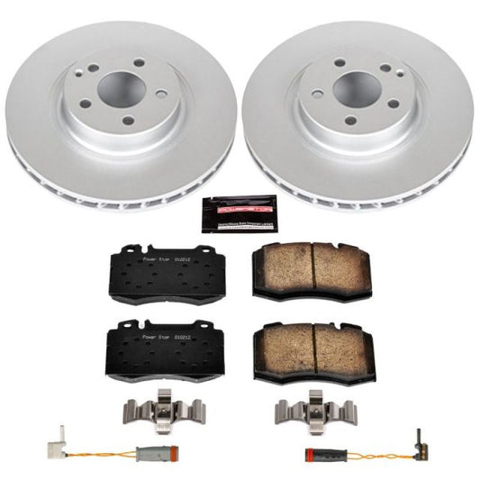 Power Stop 07-09 Mercedes-Benz E350 Front Z23 Evolution Sport Coated Brake Kit