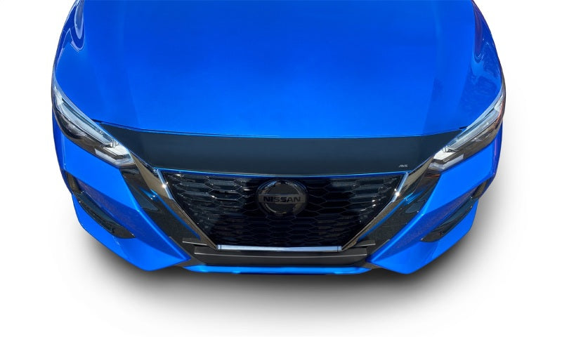 AVS 20-22 Nissan Sentra Aeroskin Low Profile Acrylic Hood Shield - Smoke