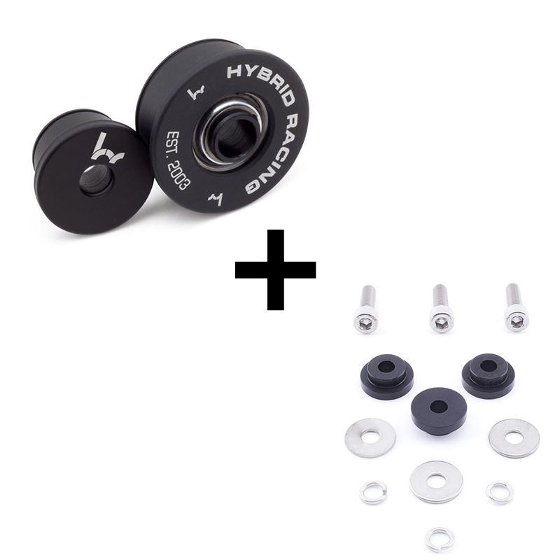 Hybrid Racing - Shifter Cable Bushing & Base Bushing Combo (07-11 Civic)