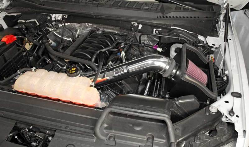 K&N 15 Ford F150 5.0L V8 F/I High Flow Performance Intake Kit