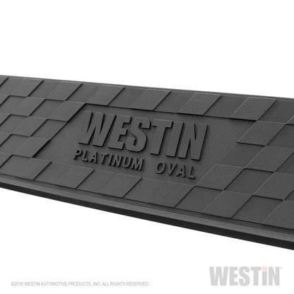 Westin 2019 Chevrolet Silverado/Sierra 1500 Crew Cab Platinum 4 Oval Nerf Step Bars - SS