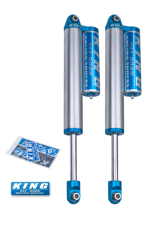 King Shocks 00-10 Chevrolet Silverado 2500/3500 Rear 2.5 Dia Piggyback Reservoir Shock (Pair)