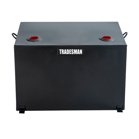 Tradesman Steel Rectangular Liquid Storage Tank - Black