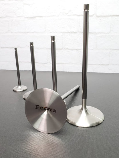 Ferrea Chevy/Chry/Ford BB 2.25in 11/32in 5.35in 0.29in 12 Deg +.100 Ti Comp Intake Valve - Set of 8